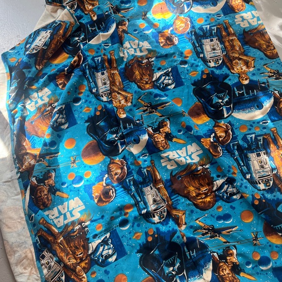 Vintage Star Wars Blanket 1970s RARE - Picture 3 of 5